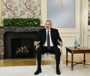 Президент Ильхам Алиев дал подробное интервью местным журналистам в связи с итогами года (ВИДЕО, ФОТО)