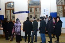 Azerbaijani citizens voting in municipal elections (PHOTO)