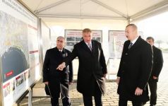 Президент Ильхам Алиев принял участие в открытии Центральной бульварной улицы в «Баку Белый город» (ФОТО) (Версия 2)