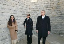 Президент Ильхам Алиев принял участие в открытии Центральной бульварной улицы в «Баку Белый город» (ФОТО) (Версия 2)