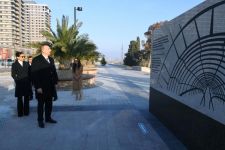 Президент Ильхам Алиев принял участие в открытии Центральной бульварной улицы в «Баку Белый город» (ФОТО) (Версия 2)