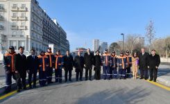 Президент Ильхам Алиев принял участие в открытии Центральной бульварной улицы в «Баку Белый город» (ФОТО) (Версия 2)