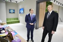 Президент Ильхам Алиев принял участие в открытии  Центра DOST номер два (ФОТО)