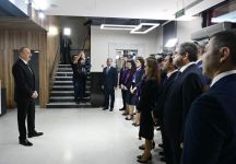 Президент Ильхам Алиев принял участие в открытии  Центра DOST номер два (ФОТО)