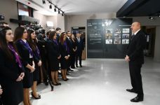 Президент Ильхам Алиев принял участие в открытии  Центра DOST номер два (ФОТО)