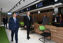 Президент Ильхам Алиев принял участие в открытии  Центра DOST номер два (ФОТО)