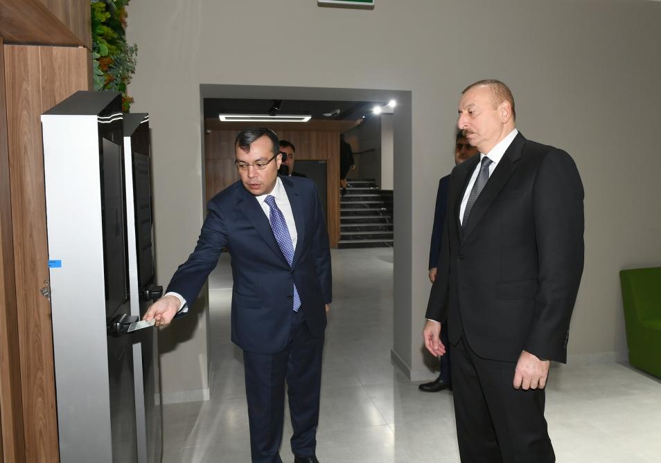 Президент Ильхам Алиев принял участие в открытии  Центра DOST номер два (ФОТО)