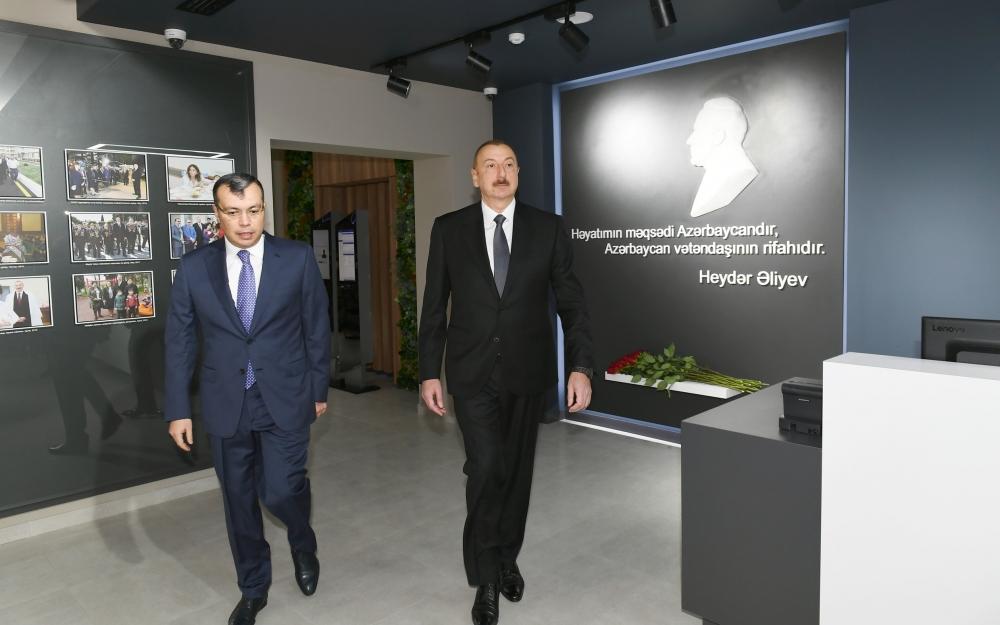 Президент Ильхам Алиев принял участие в открытии  Центра DOST номер два (ФОТО)