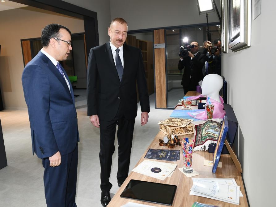 Президент Ильхам Алиев принял участие в открытии  Центра DOST номер два (ФОТО)