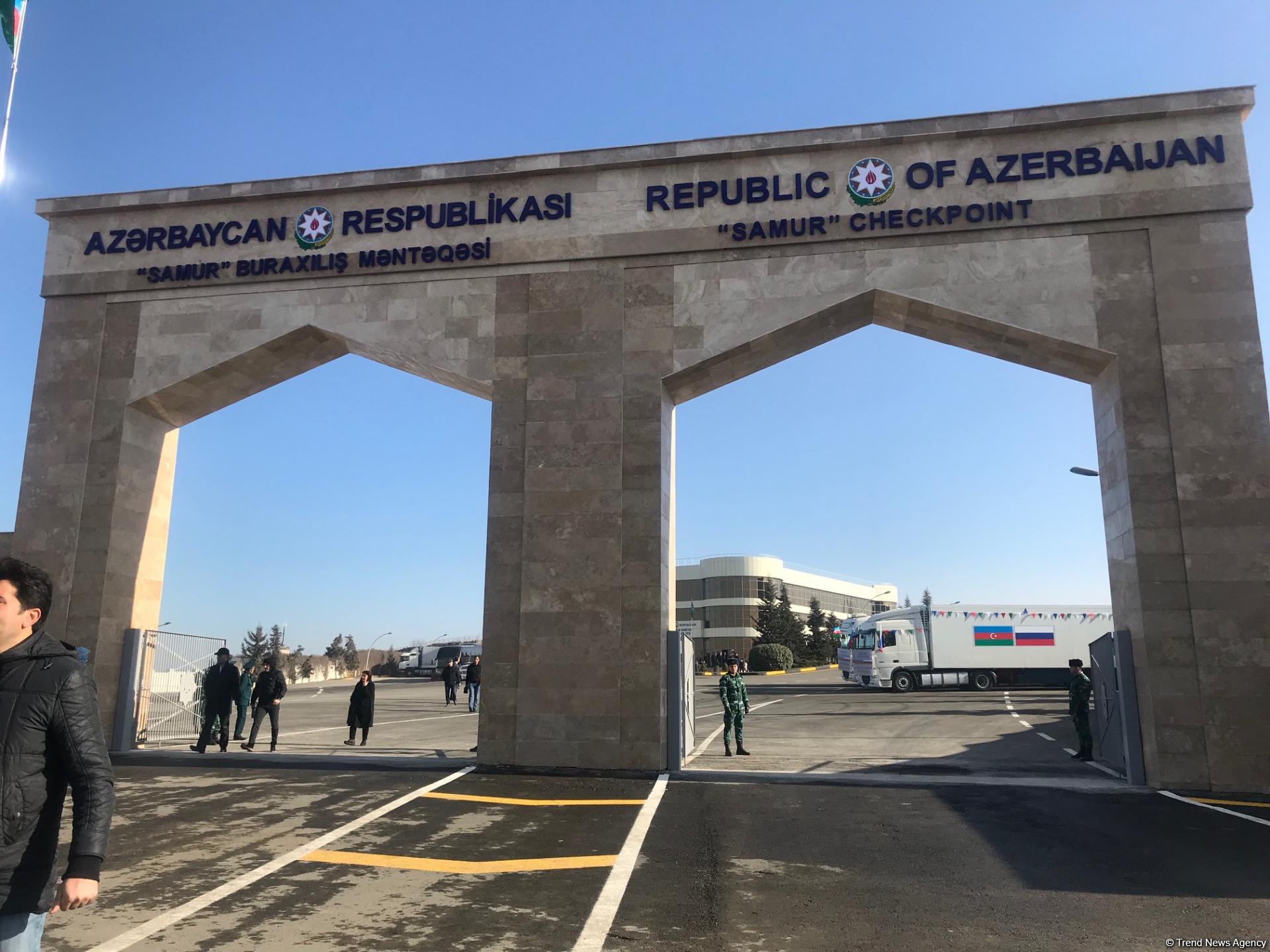 Состоялось открытие моста на реке Самур между Азербайджаном и Россией (ФОТО)