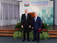 Президент Ильхам Алиев принял участие в церемонии, посвященной спортивным итогам 2019 года (ФОТО)