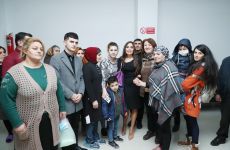 Вице-президент Фонда Гейдара Алиева Лейла Алиева встретилась с детьми, лечащимися в Институте гематологии и трансфузиологии (ФОТО)