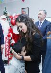 Вице-президент Фонда Гейдара Алиева Лейла Алиева встретилась с детьми, лечащимися в Институте гематологии и трансфузиологии (ФОТО)