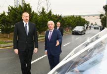 Президент Ильхам Алиев принял участие в открытии подстанций «Мушфиг» и «Забрат» (ФОТО)