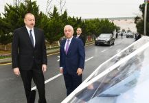 Президент Ильхам Алиев принял участие в открытии подстанций «Мушфиг» и «Забрат» (ФОТО)