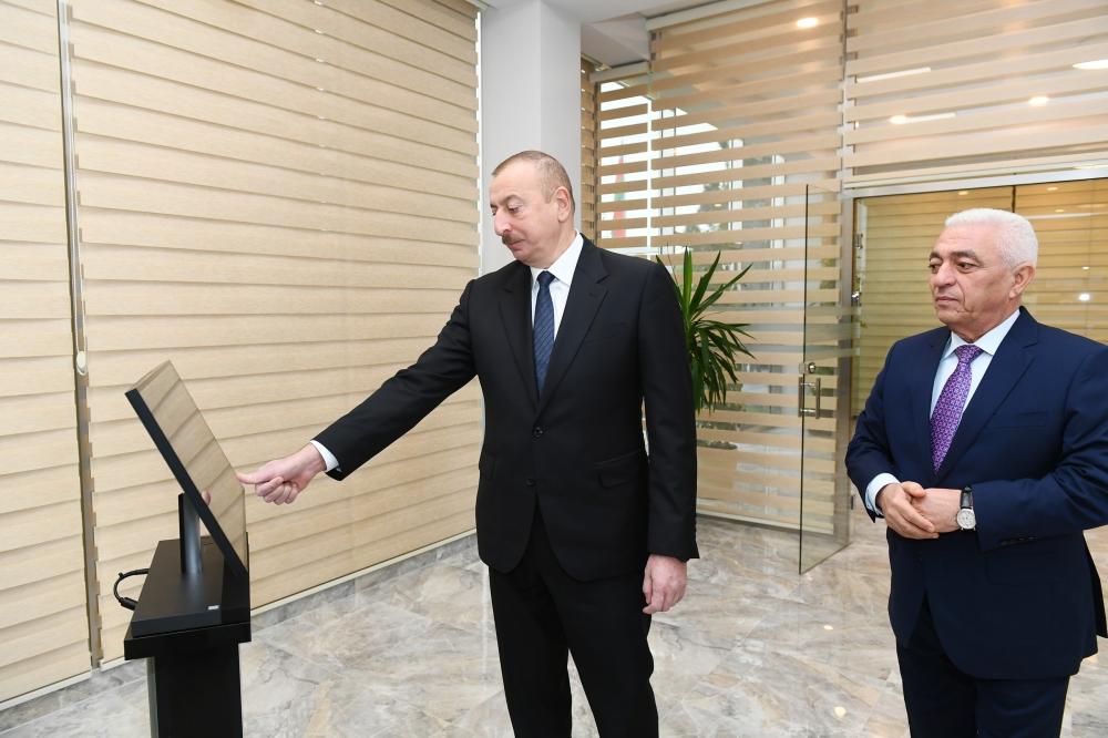 Президент Ильхам Алиев принял участие в открытии подстанций «Мушфиг» и «Забрат» (ФОТО)