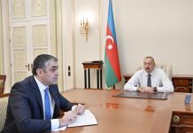 Президент Ильхам Алиев принял министра транспорта, связи и высоких технологий (ФОТО/ВИДЕО)