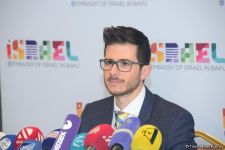 Посол Израиля: Азербайджан - это страна, где представители разных национальностей и религий живут в мире и безопасности (ФОТО)