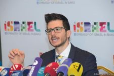Посол Израиля: Азербайджан - это страна, где представители разных национальностей и религий живут в мире и безопасности (ФОТО)