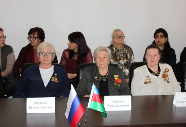 В Баку прошла встреча с блокадниками Ленинграда (ФОТО)