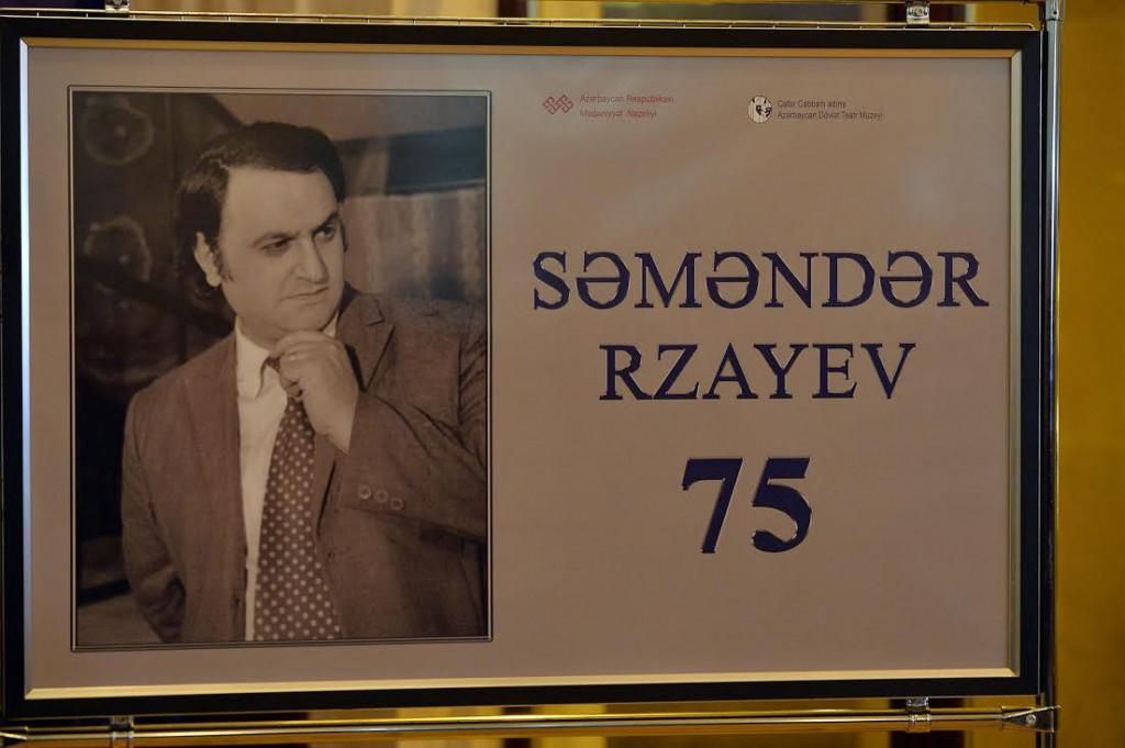 Юбилей Самандара Рзаева. Через "Гамлета" к славе (ФОТО)