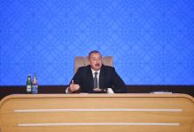 Президент Ильхам Алиев принял участие в конференции, посвященной итогам первого года реализации Госпрограммы социально-экономического развития регионов в 2019-2023 годах (ФОТО)