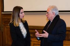 Азербайджанский национальный музей ковра договорился о сотрудничестве с Эрмитажем (ФОТО)