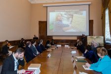 Азербайджанский национальный музей ковра договорился о сотрудничестве с Эрмитажем (ФОТО)