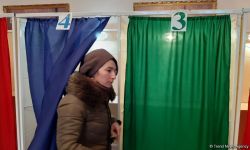 Azerbaijani people voting in parliamentary elections (PHOTO)