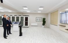 Azerbaijani president attends opening of Dubandi power sub-station (PHOTO)