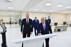Azerbaijani president attends opening of Dubandi power sub-station (PHOTO)