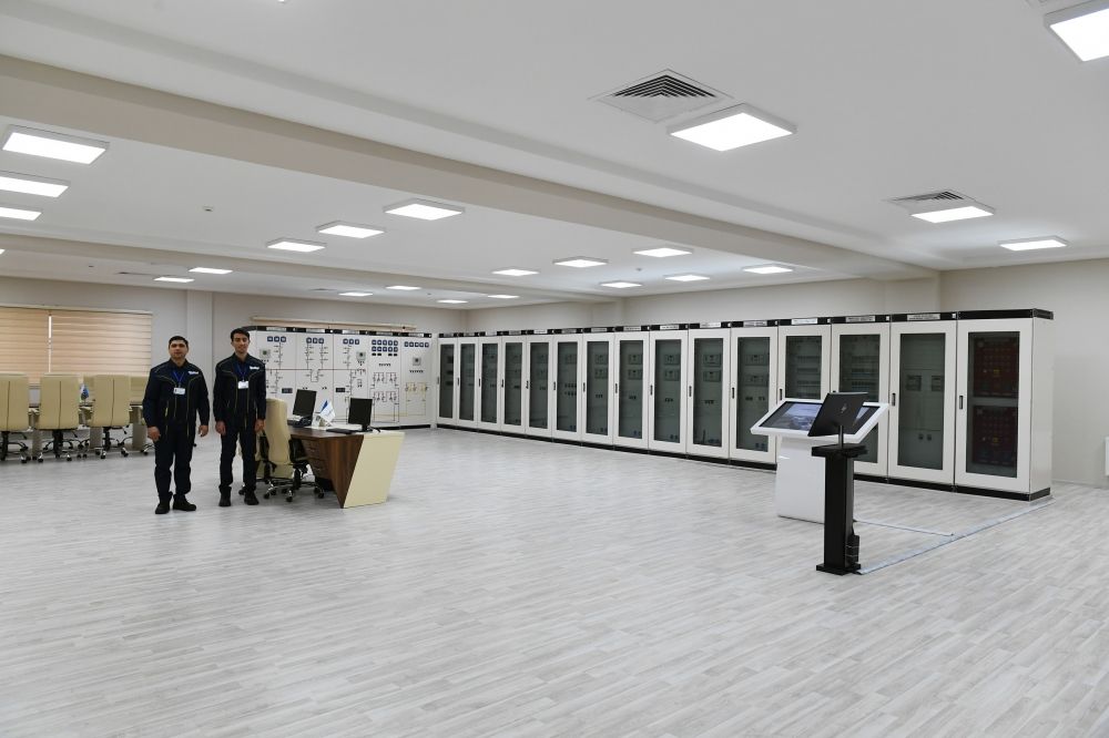 Azerbaijani president attends opening of Dubandi power sub-station (PHOTO)