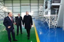 President Ilham Aliyev attends presentation of agropark owned by Global Agro LLC in Kurdamir