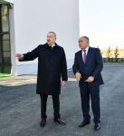 President Ilham Aliyev attends presentation of agropark owned by Global Agro LLC in Kurdamir