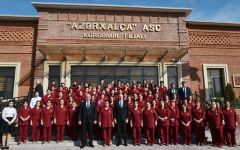 Состоялось открытие Кюрдамирского филиала ОАО «Азерхалча» (ФОТО)