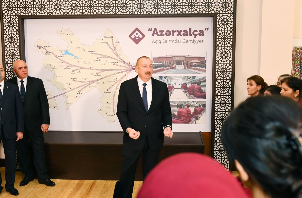 Состоялось открытие Кюрдамирского филиала ОАО «Азерхалча» (ФОТО)