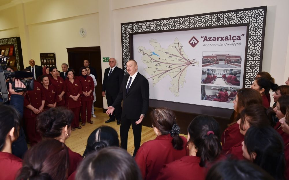 Состоялось открытие Кюрдамирского филиала ОАО «Азерхалча» (ФОТО)
