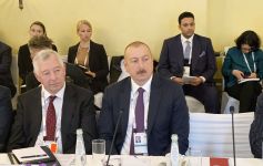 Президент Ильхам Алиев в рамках Мюнхенской конференции по безопасности принял участие в круглом столе на тему «Энергетическая безопасность» (ФОТО) (Версия 2)