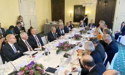 Президент Ильхам Алиев в рамках Мюнхенской конференции по безопасности принял участие в круглом столе на тему «Энергетическая безопасность» (ФОТО) (Версия 2)