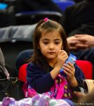 Emotions of fans at FIG World Cup in Trampoline Gymnastics & Tumbling in Baku (PHOTO)
