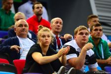 Emotions of fans at FIG World Cup in Trampoline Gymnastics & Tumbling in Baku (PHOTO)