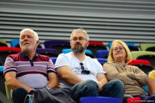 Emotions of fans at FIG World Cup in Trampoline Gymnastics & Tumbling in Baku (PHOTO)