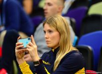 Emotions of fans at FIG World Cup in Trampoline Gymnastics & Tumbling in Baku (PHOTO)