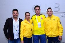 Colombian Ambassador meets athletes within FIG World Cup in Trampoline Gymnastics and Tumbling (PHOTO)