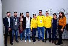 Colombian Ambassador meets athletes within FIG World Cup in Trampoline Gymnastics and Tumbling (PHOTO)