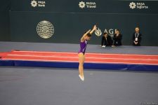 Азербайджанская гимнастка Сельджан Магсудова представила свою программу в рамках Кубка мира (ФОТО)