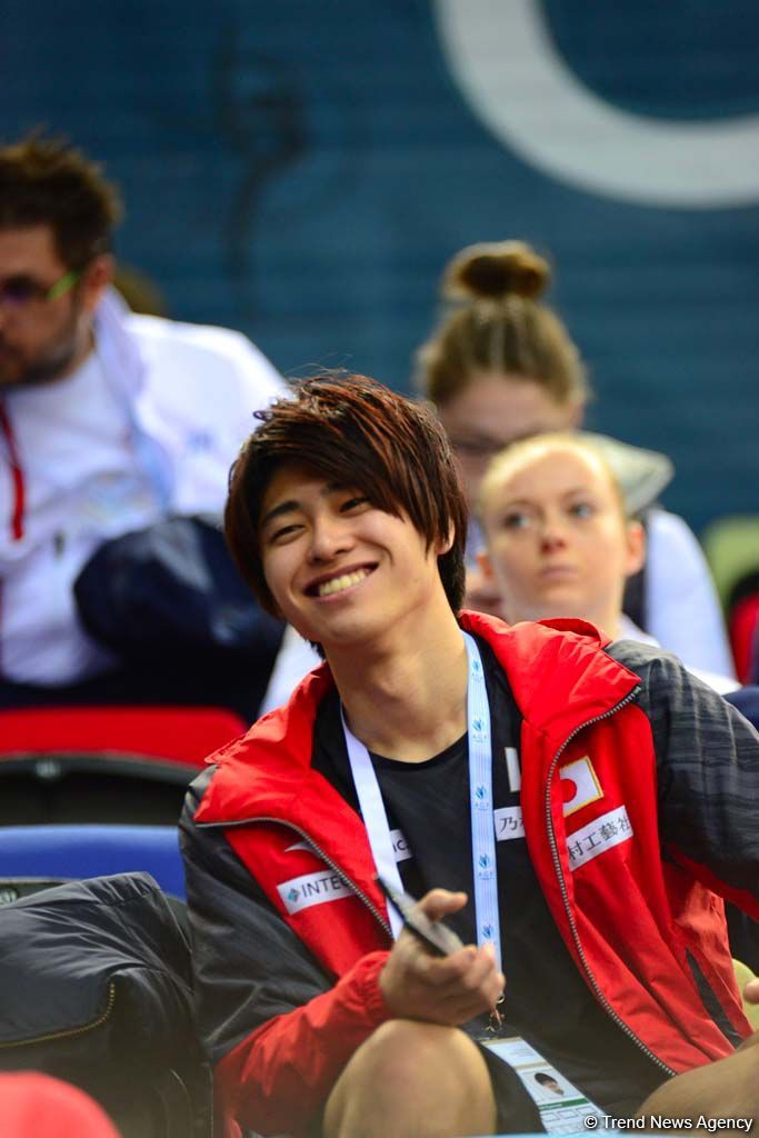 Emotions of fans at FIG World Cup in Trampoline Gymnastics & Tumbling in Baku (PHOTO)
