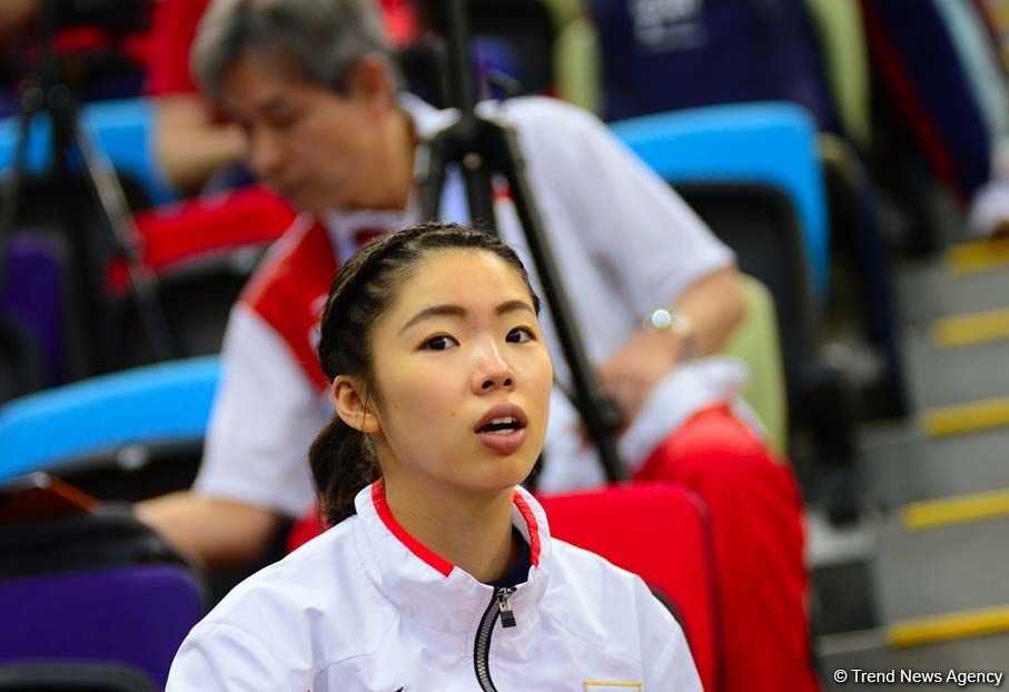 Emotions of fans at FIG World Cup in Trampoline Gymnastics & Tumbling in Baku (PHOTO)