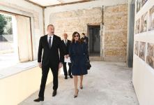 Президент Ильхам Алиев и Первая леди Мехрибан Алиева ознакомились со зданием, предназначенным для Центра азербайджанской культуры в Риме (ФОТО)