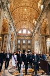 President Ilham Aliyev and first lady Mehriban Aliyeva viewed Sistine Chapel and St. Peter's Basilica in Vatican (PHOTO)